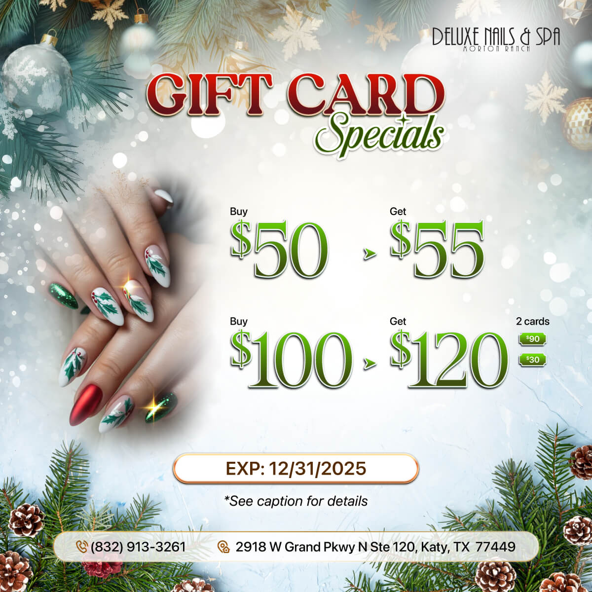 Deluxe Nails & Spa - Promotion